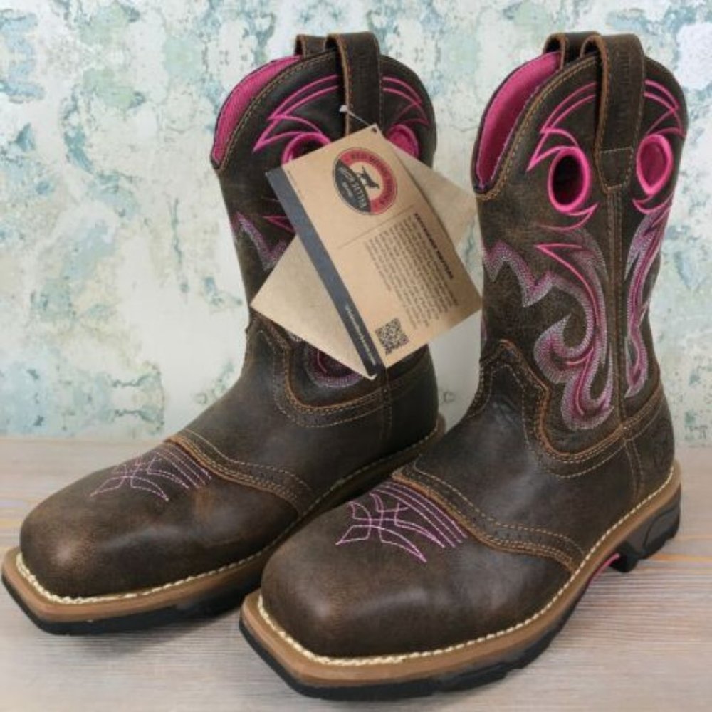 Red Wing Steel Toe Cowboy Boots